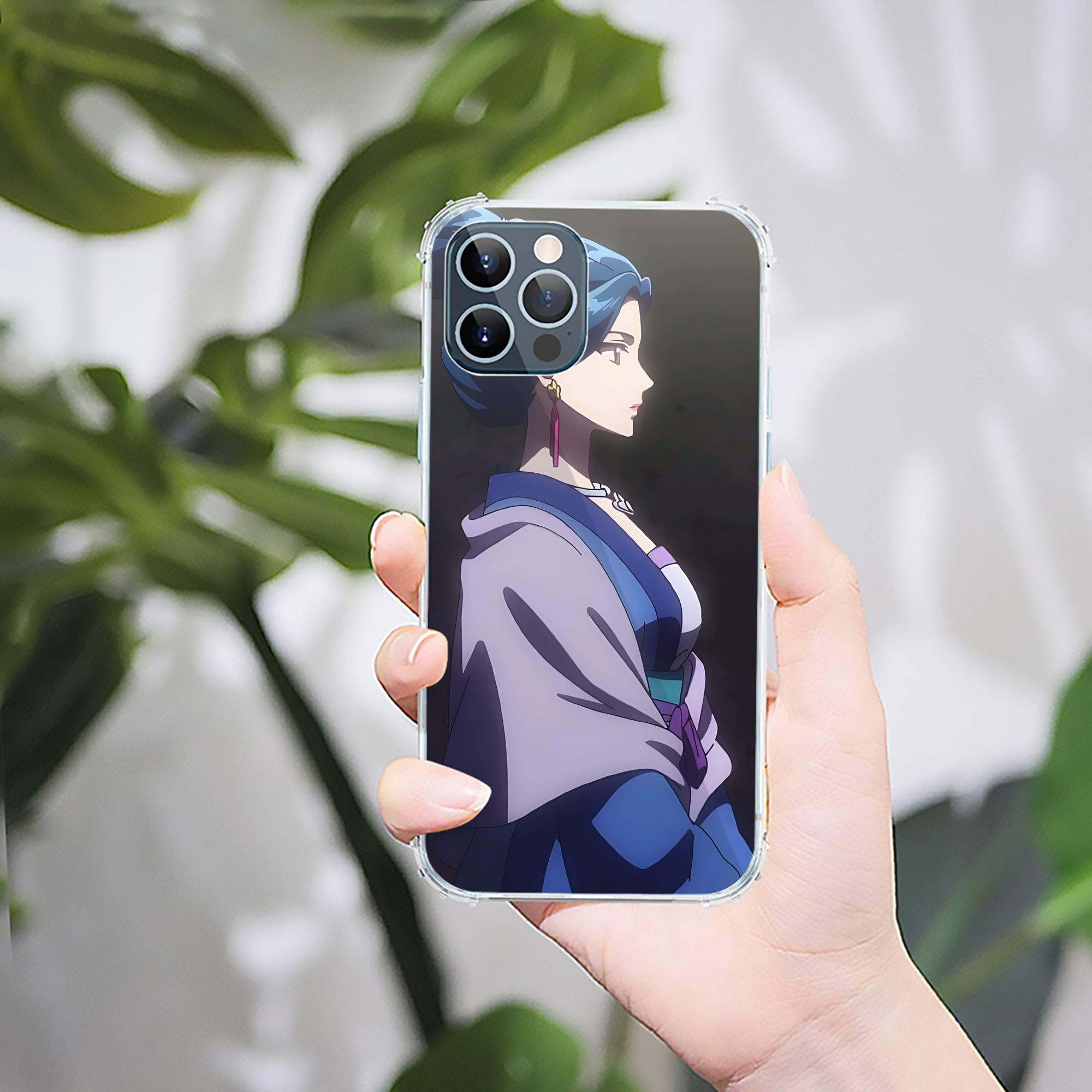 （画像用） 薬屋のひとりごと The Apothecary Diaries 【iPhone 12シリーズ対応】透明スマホケース（クリアソフトケース）